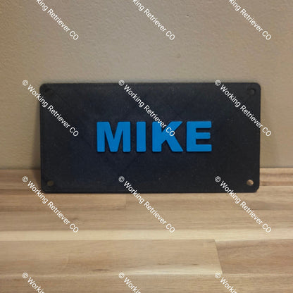 Kennel Name Plate - Gunner